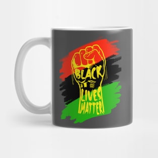 Black lives matter Juneteenth celebration fist Mug